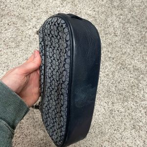 Vintage Coach Handbag Navy